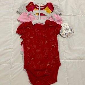 Harry Potter 3 piece onesie set